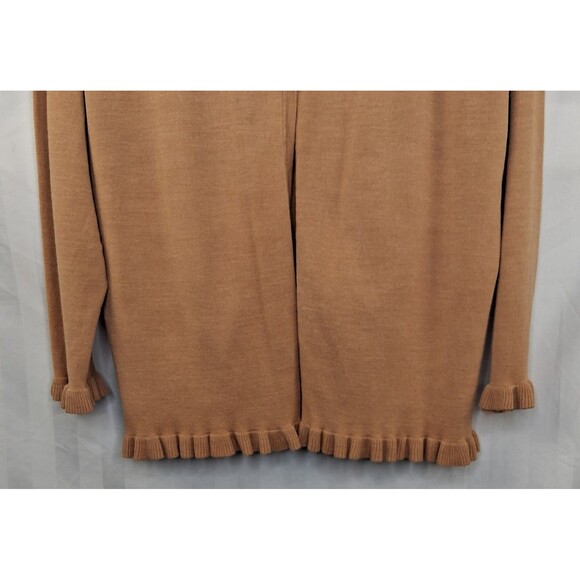 Bice Sweater Set Silk Blend Camel Colored Size L - Picture 4 of 10